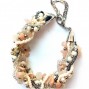 handmade balinese stone bracelet charms circles 
